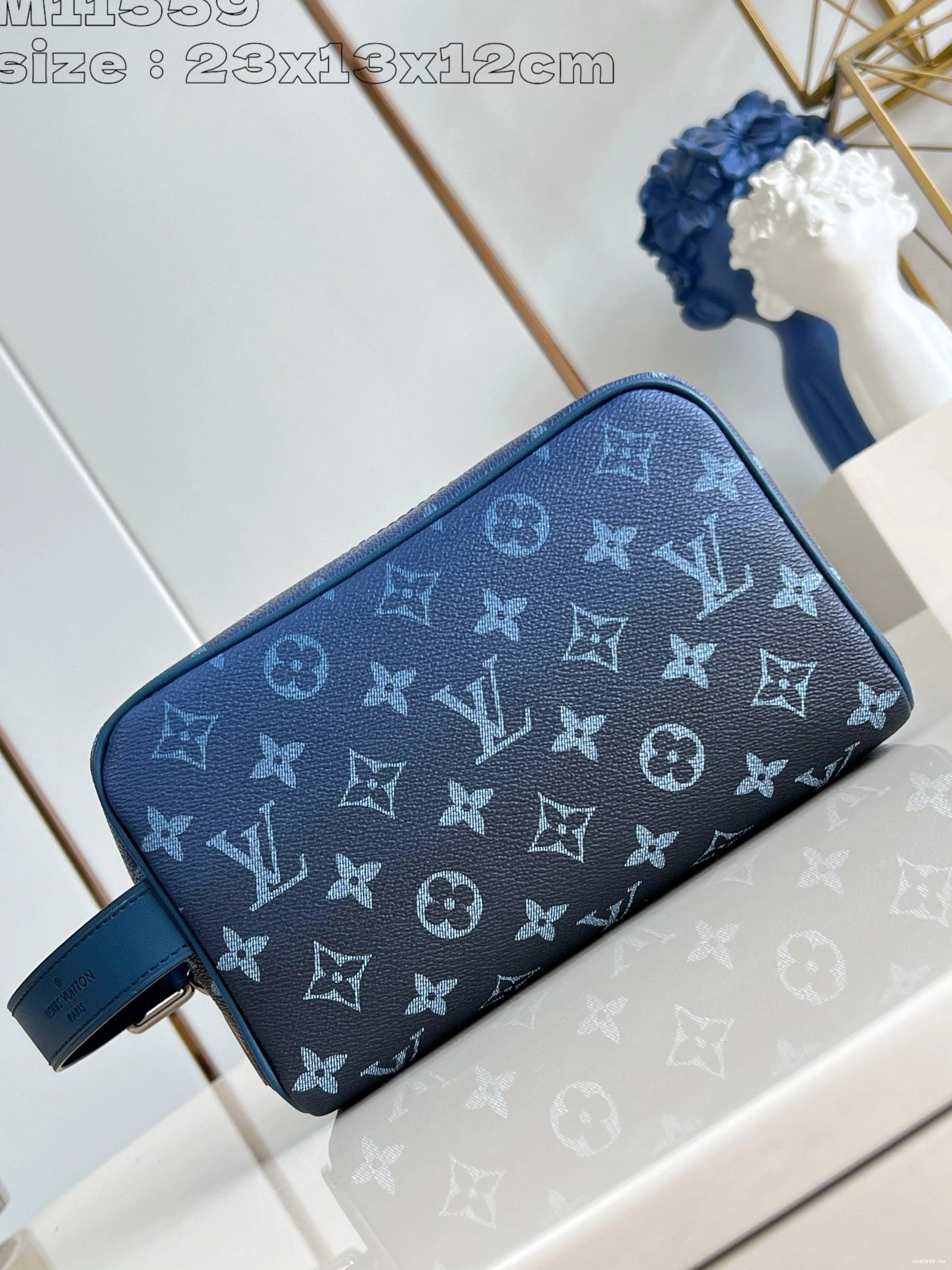 WIS VUITTON LOUIS LOCKER KIT DOPP bag-23*13*12CM 1125